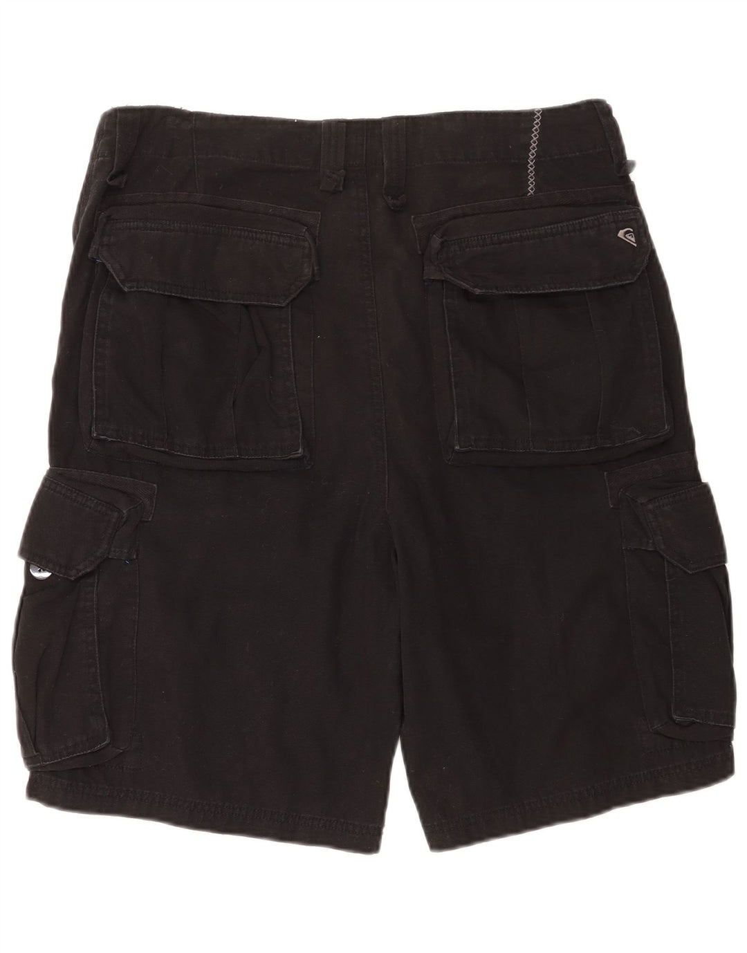 Quiksilver Short Cargo Homme W34 Large Noir Coton