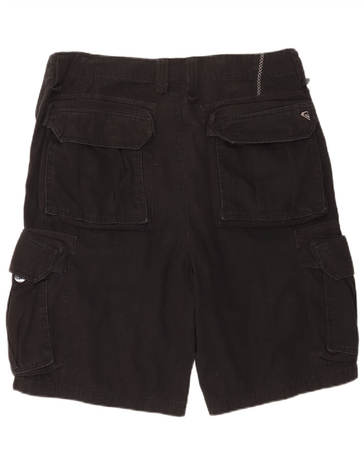 Quiksilver Short Cargo Homme W34 Large Noir Coton