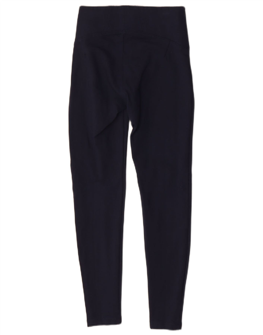 MARKS & SPENCER Womens Leggings UK 6 XS  Navy Blue Viscose