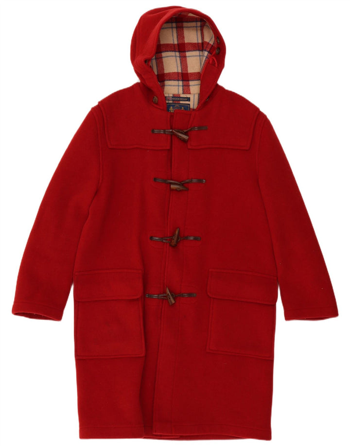 Gloverall Duffle Coat à capuche pour femme UK 18 XL Rouge