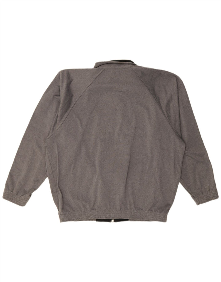 Champion Veste de survêtement graphique pour homme XL Gris Colorblock Polyester