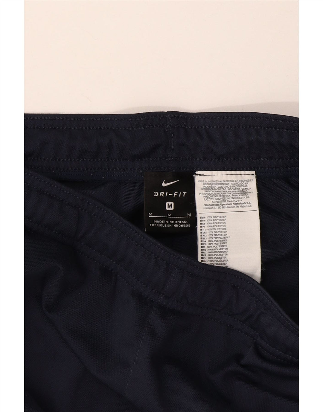 Nike Pantalon de survêtement Dri Fit pour homme Bleu marine moyen Polyester