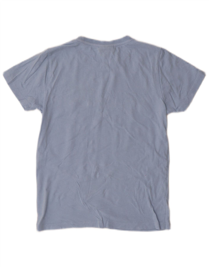 Ellesse T-shirt graphique pour garçon 8-9 ans Bleu Coton