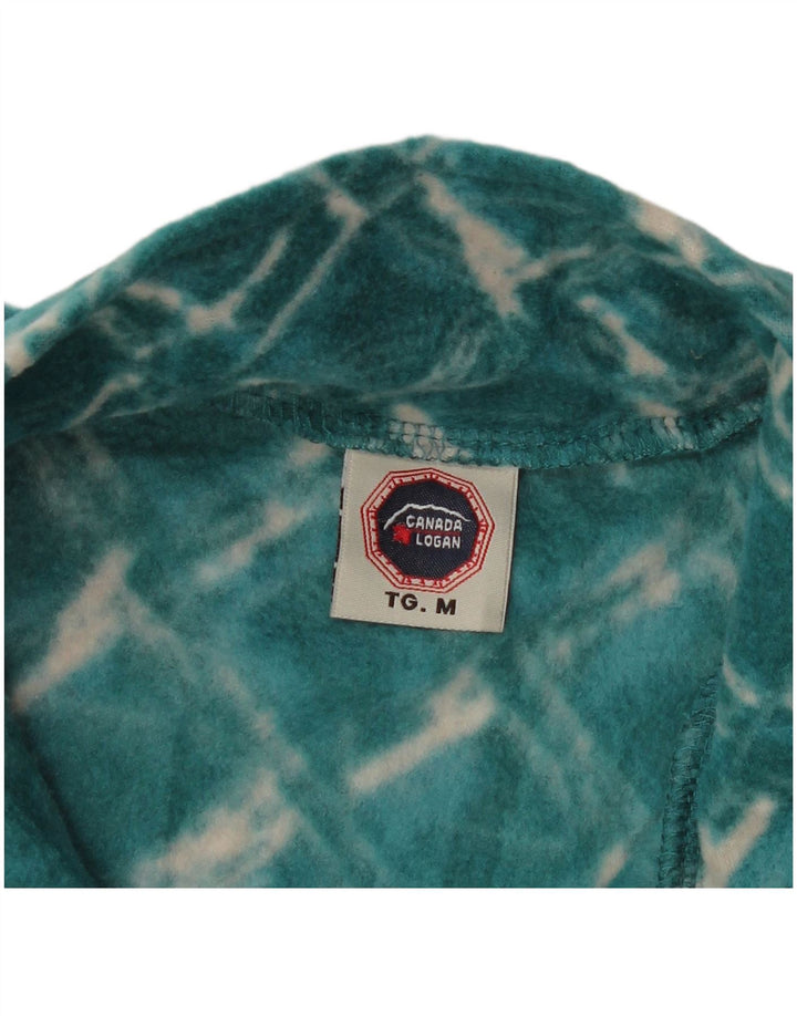 CANADA LOGAN Veste polaire pour femme UK 14 Polyester à carreaux vert moyen