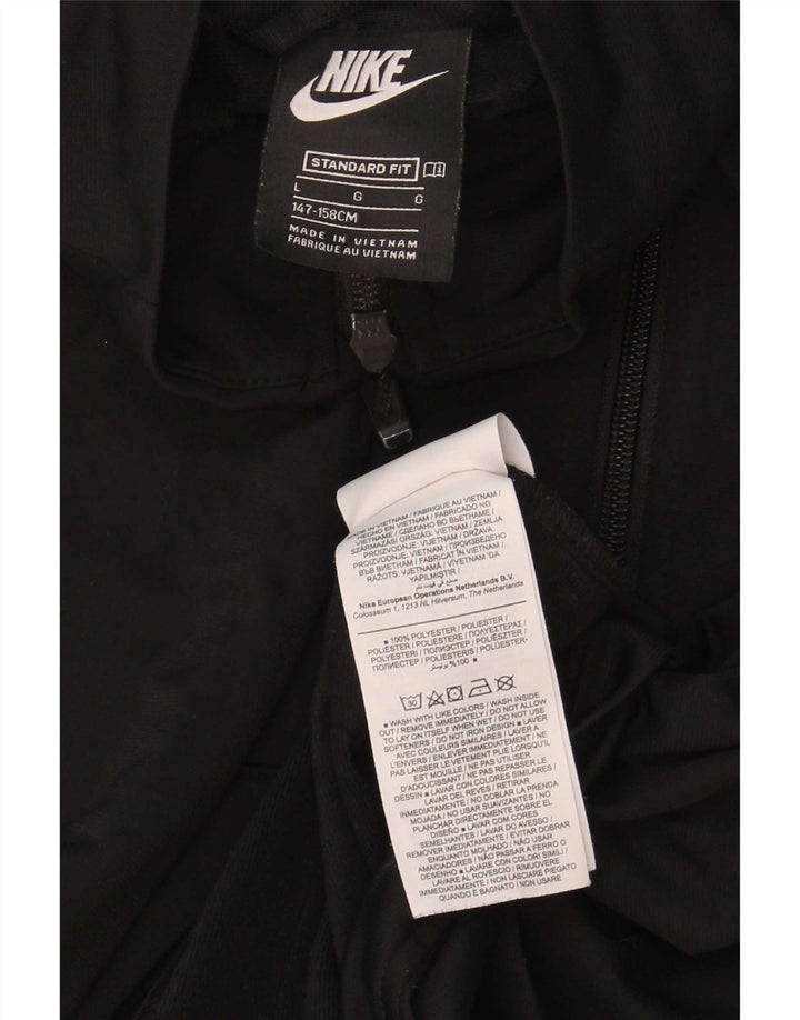 Nike Garçon Standard Graphic Survêtement Top Veste 12-13 ans Grand Noir
