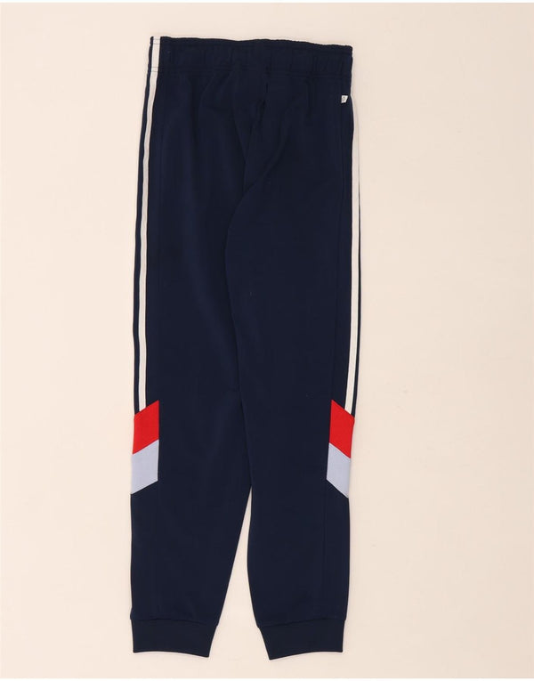 Adidas Pantalon de Survêtement Garçon Joggers 11-12 ans Bleu Marine Colourblock