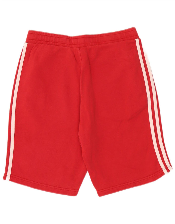 Adidas Short de sport pour homme Petit coton rouge