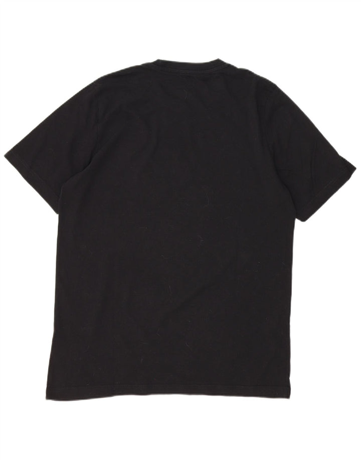 Adidas T-shirt graphique pour homme en coton noir moyen