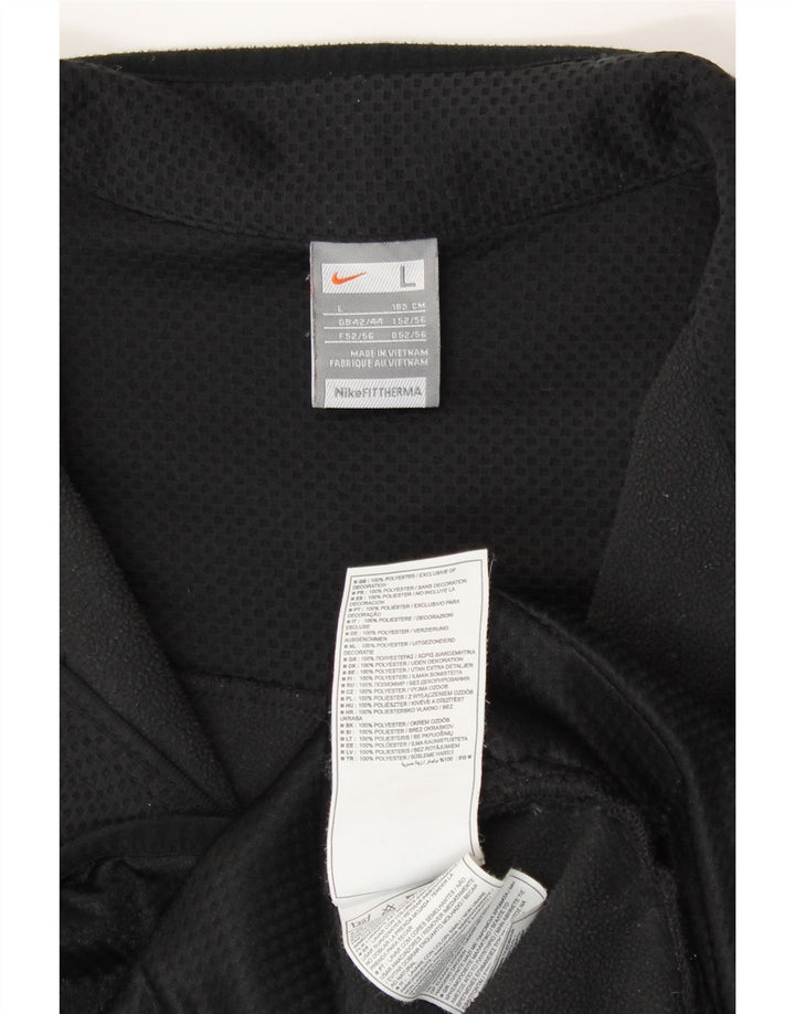 Nike Veste de survêtement pour homme UK 42/44 Large Noir Polyester