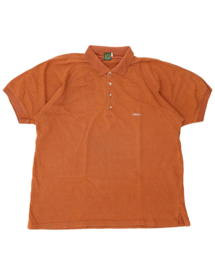 RIFLE Polo Homme XL Marron Coton