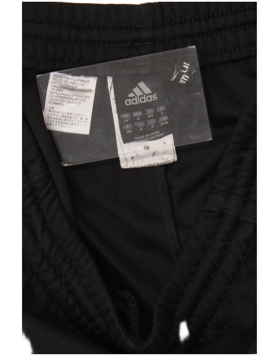 ADIDAS Pantalon de survêtement Climalite pour homme Large Noir Colorblock Polyester