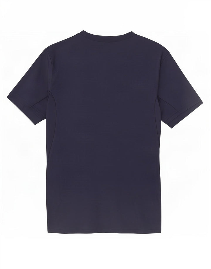 Under Armour T-Shirt Heat Gear Homme Bleu Marine Moyen Polyester