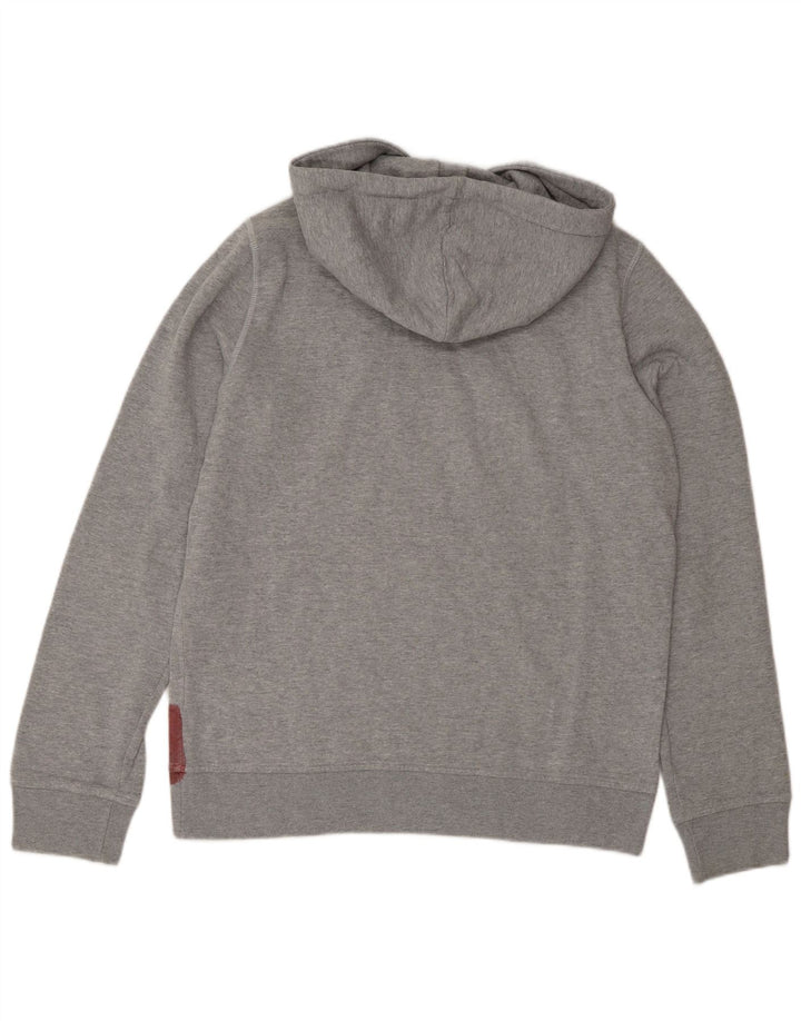 Converse Pull à Capuche Graphique Homme Gris Moyen
