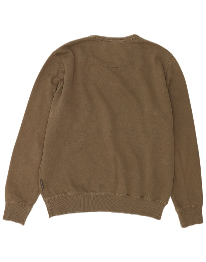 FRENCH CONNECTION Sweat-Shirt Homme XL Kaki Coton