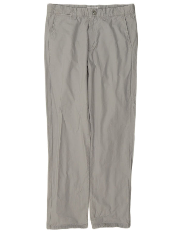 Calvin Klein Pantalon Chino Droit Homme W31 L32 Gris Coton