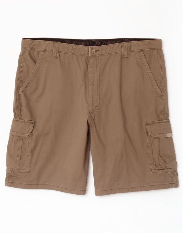 Wrangler Short Cargo Homme XL W42 Gris Coton