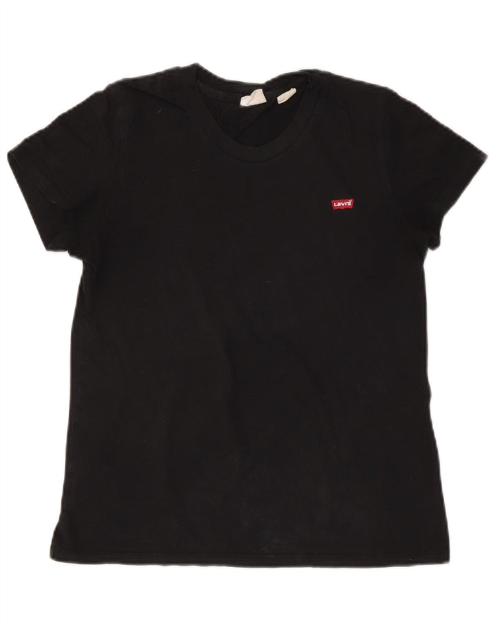 Levi's T-Shirt Femme UK 6 XS Noir