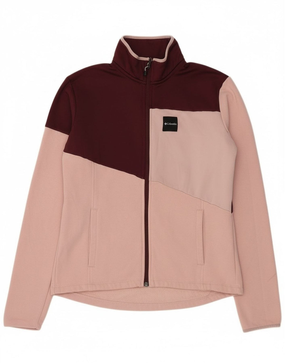 Columbia Veste de survêtement pour femme UK 14 Rose moyen Colourblock