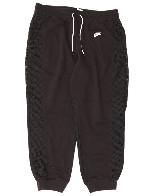 Nike Pantalon de survêtement pour femme Joggers UK 18 XL Noir Coton
