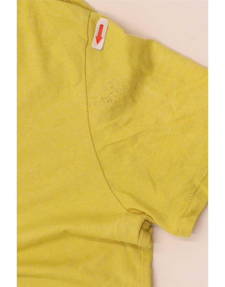 Tommy Hilfiger T-Shirt Homme Jaune Moyen Coton