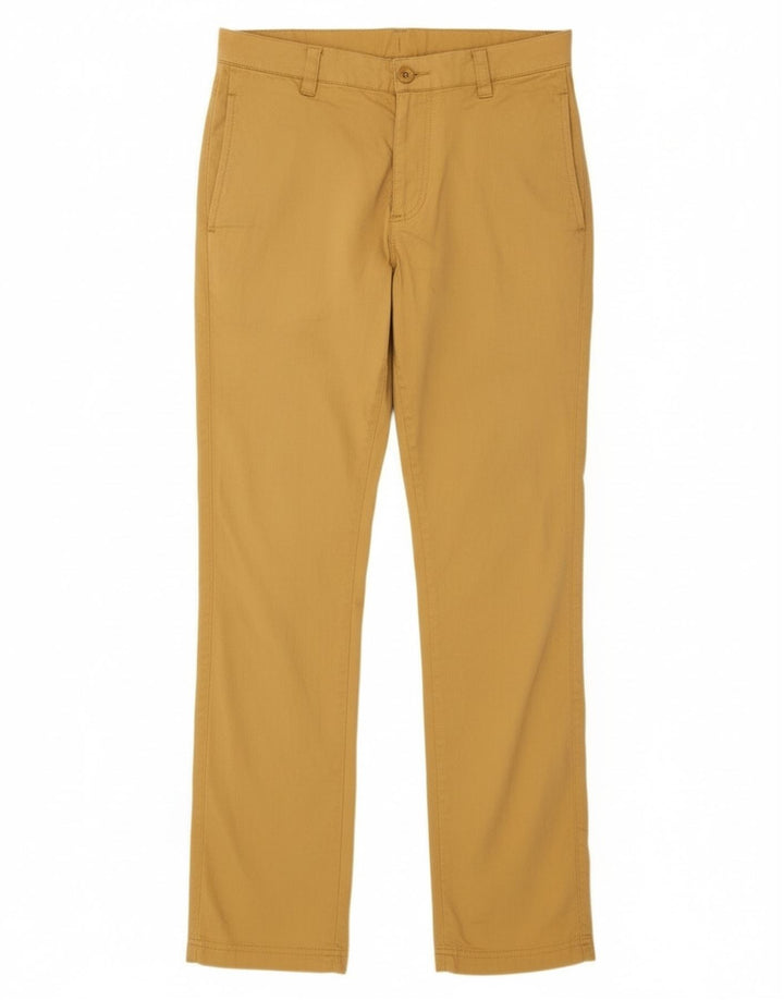 Nike Pantalon Chino Slim Homme Petit W30 L31 Jaune Coton