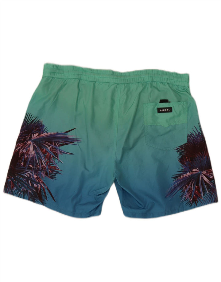 Diesel Short de Bain Regular Homme Bleu Moyen Floral Beach