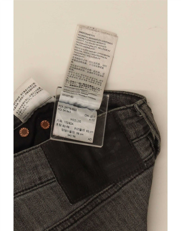 Levi's Jean Slim W32 L30 Homme Gris Coton