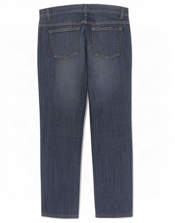 Gant Femme Dawn Regular Fit Jean Droit W27 L27 Bleu Marine