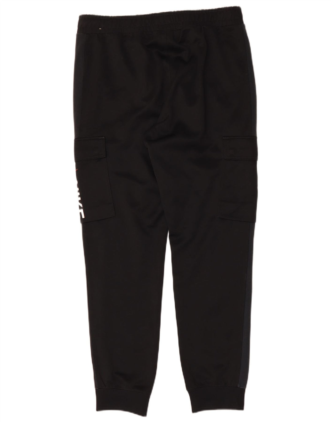 Nike Pantalon de survêtement cargo graphique pour homme en coton noir moyen