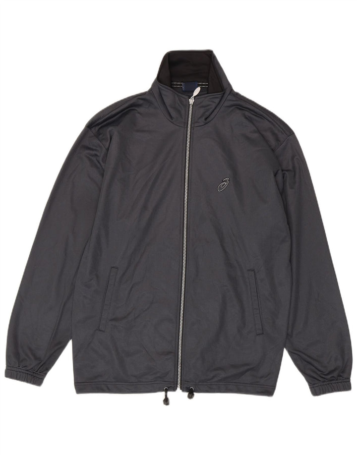 ASICS Veste de survêtement pour homme Gris moyen