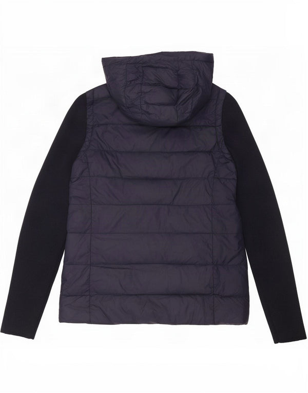 Tommy Hilfiger Veste matelassée à capuche pour hommes UK 6 XS Bleu marine Polyamide