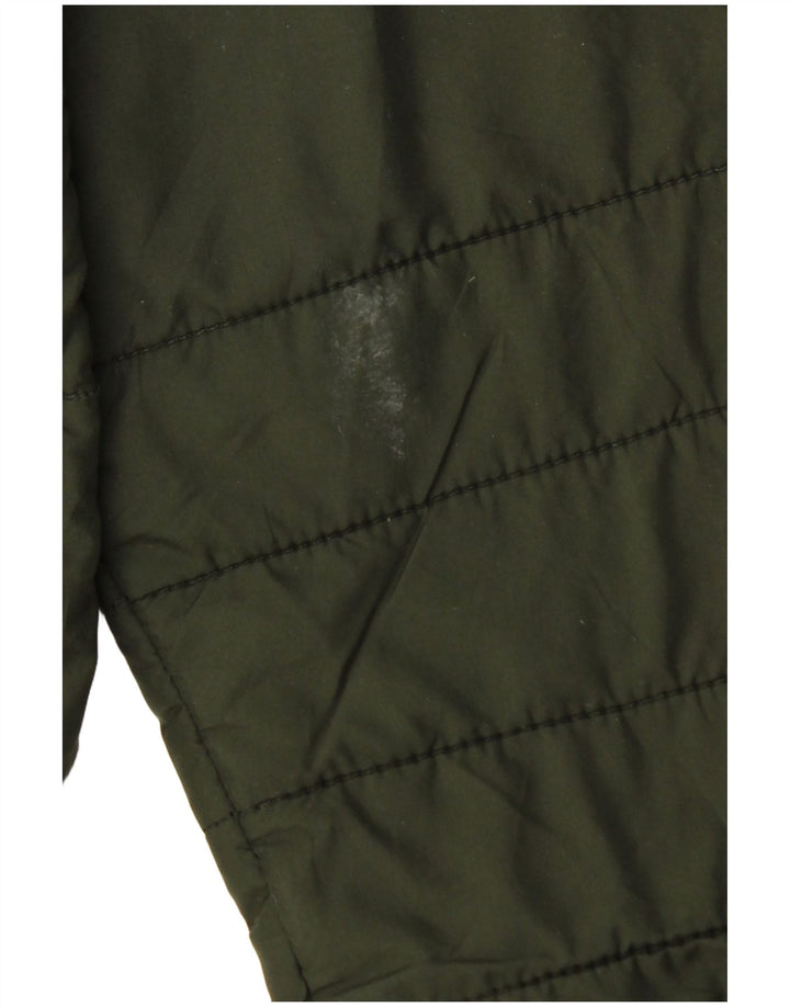 Jack & Jones Veste matelassée à capuche pour homme UK 42 XL Vert Polyester