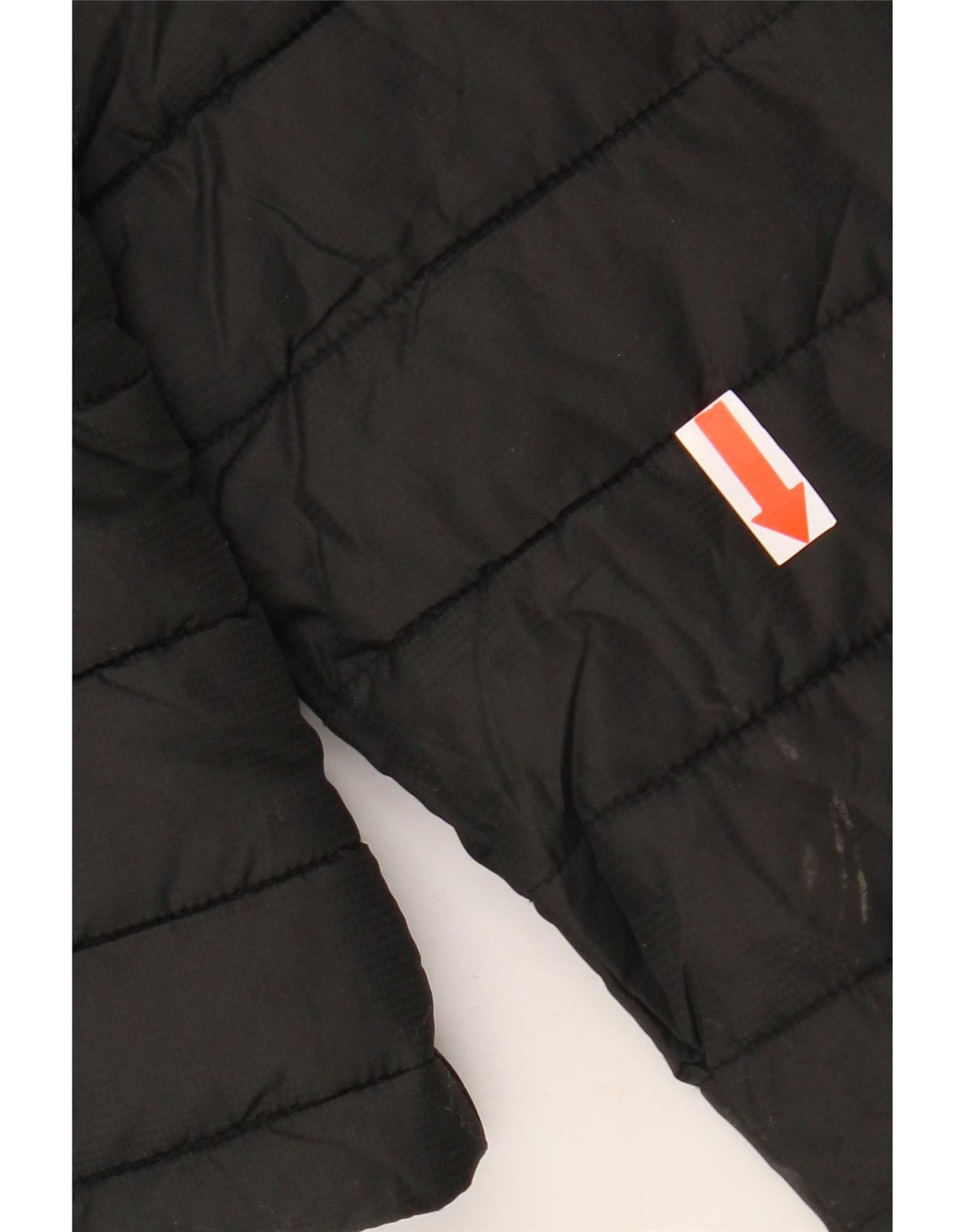 Superdry Veste courte rembourrée pour femme UK 8 Small Noir Polyester