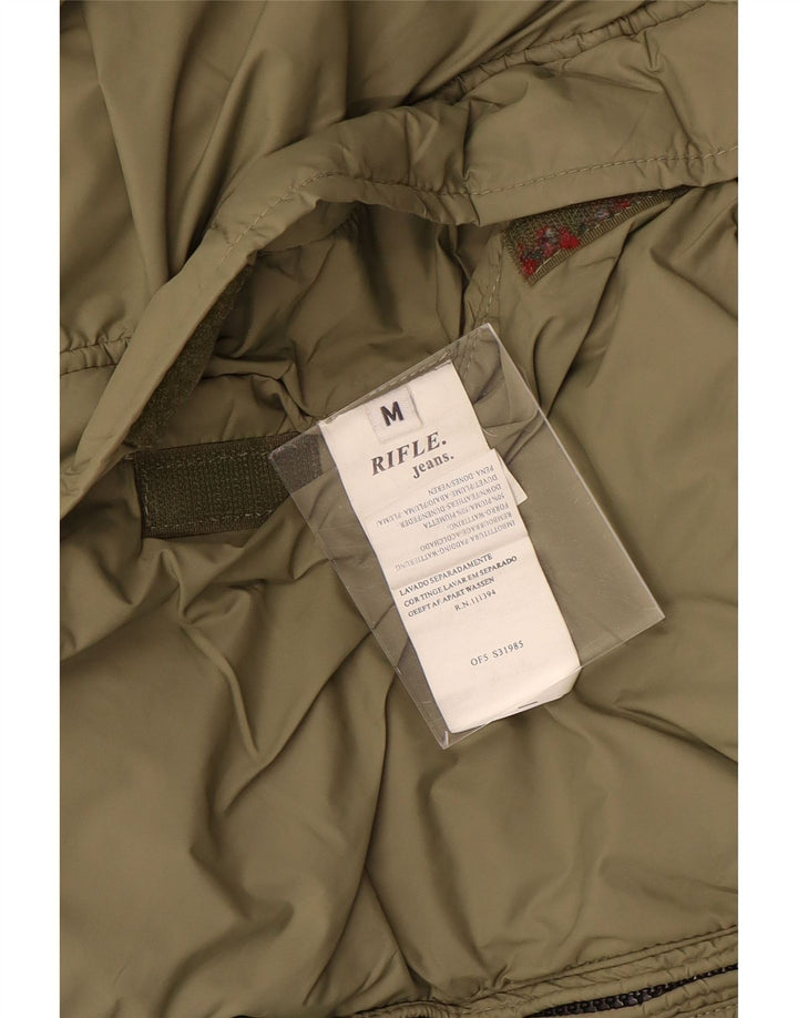 Rifle Veste matelassée réversible pour homme UK 38 Medium Noir Polyamide