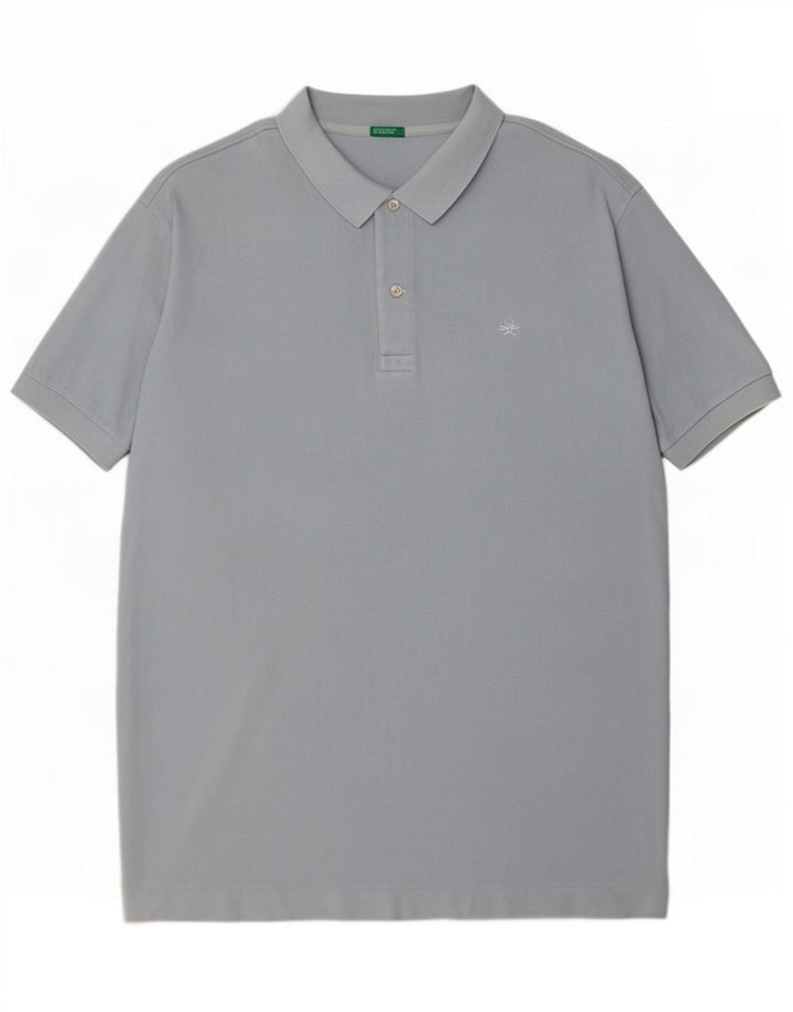 Benetton Polo Homme Grand Bleu
