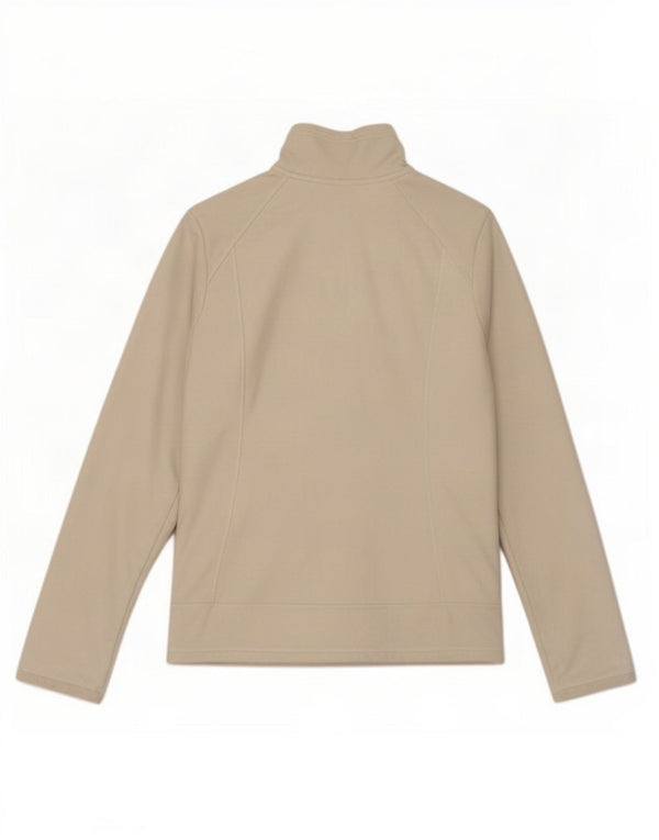 The North Face Womens Fleece Jacket UK 10 Small White Polyester