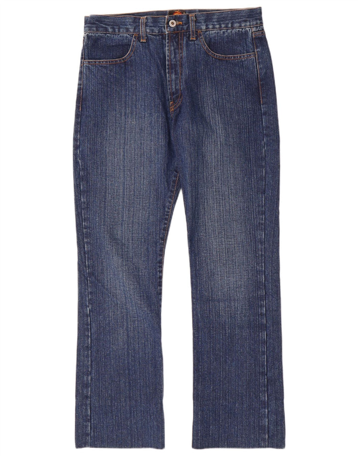 ENERGIE Jean droit Femme W33 L30 Bleu Coton