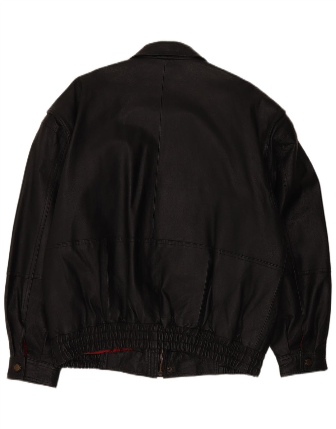 C&A Veste en cuir homme IT 50 Large cuir noir