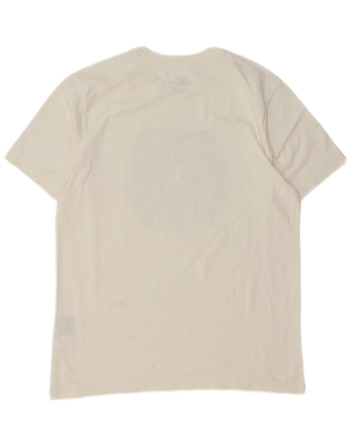 Jordan T-shirt graphique pour homme en coton blanc moyen