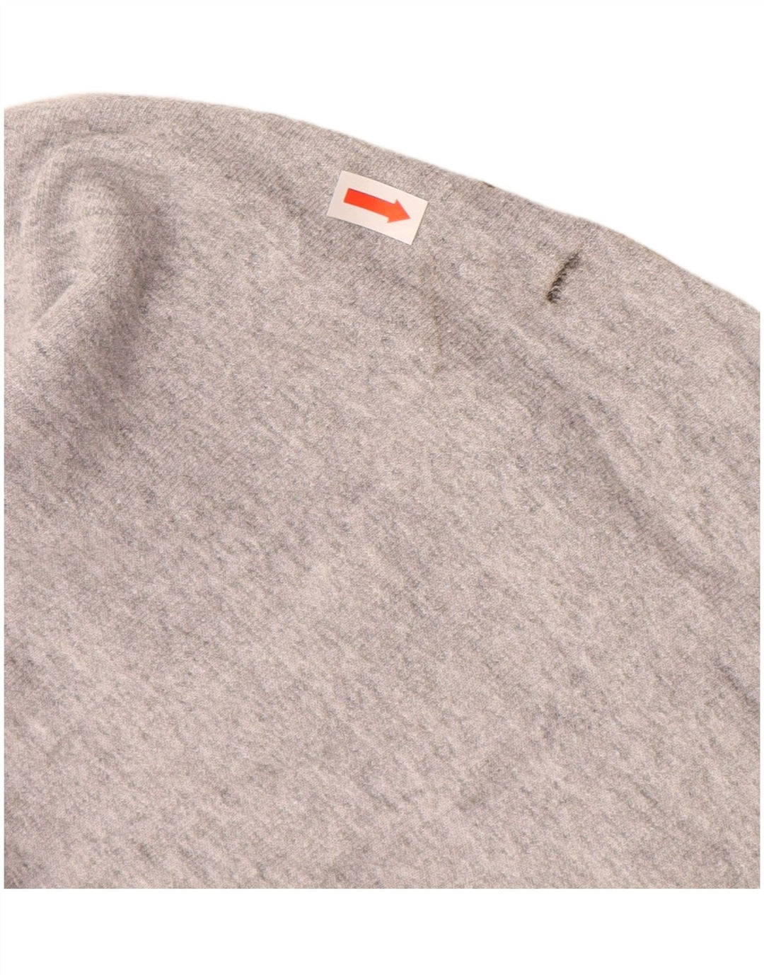 CHAMPION Pull à capuche surdimensionné pour femme UK 10 Petit Gris