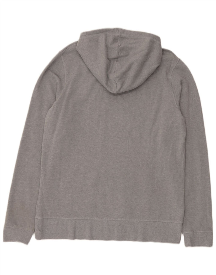 Reebok Pull à capuche pour homme Large Gris Coton