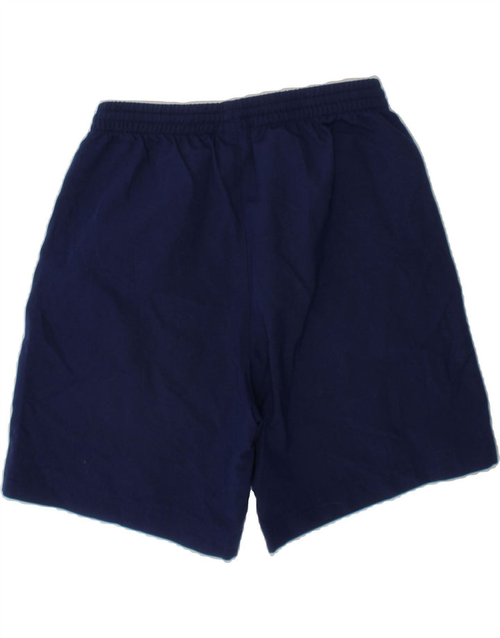 ADIDAS Boys Sport Shorts 9-10 Years Navy Blue Polyester Vintage Adidas and Second-Hand Adidas from Messina Hembry 