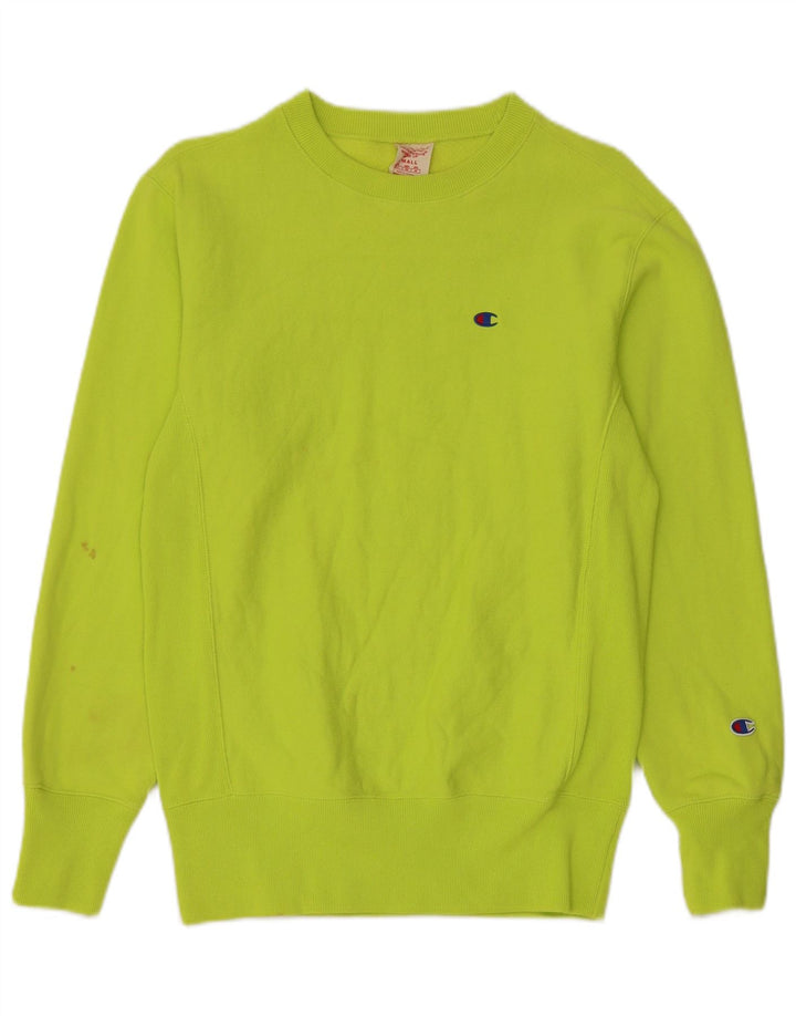 Champion Sweat-shirt pour femme UK 10 Petit Vert Coton