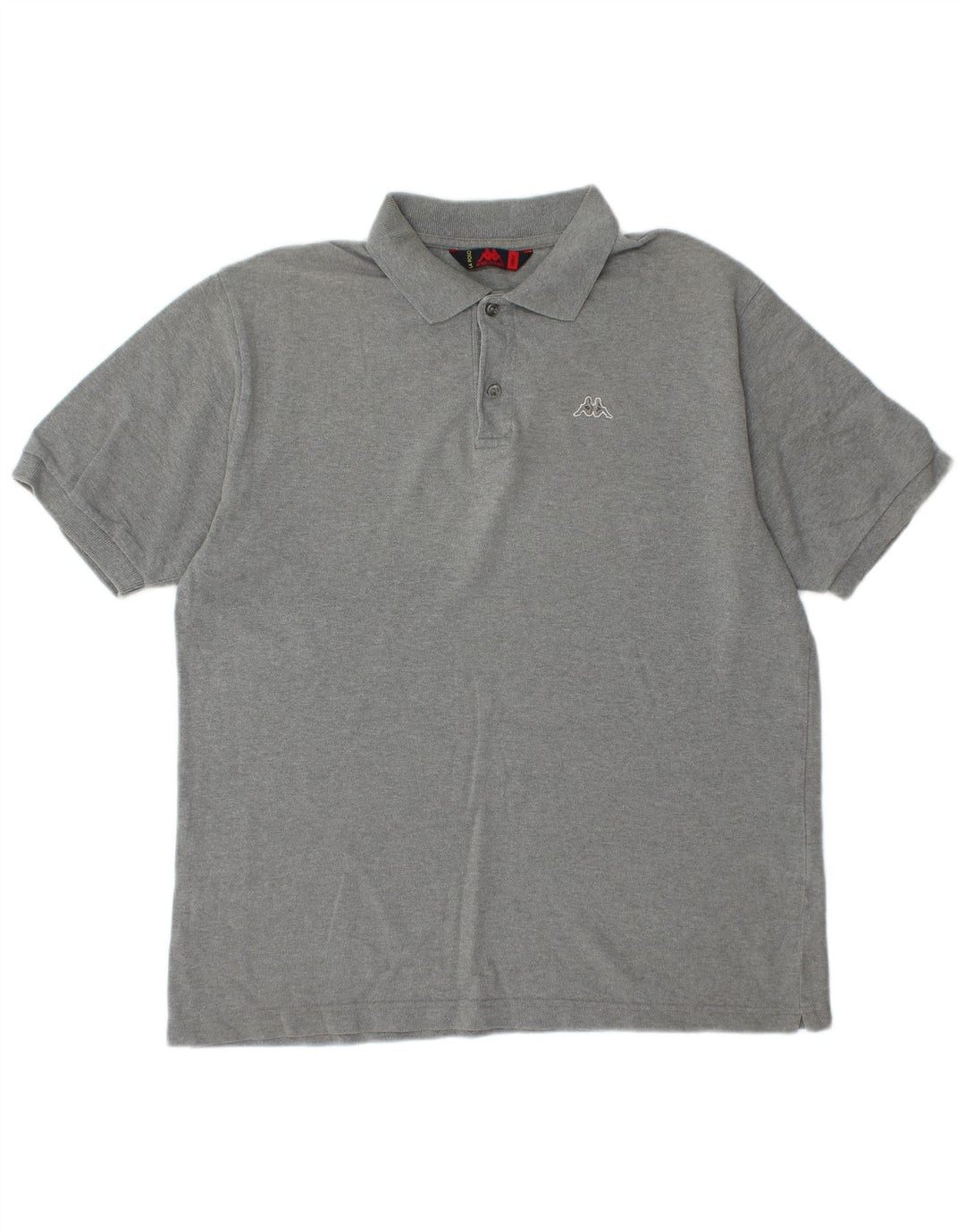 KAPPA Polo Homme Grand Gris Coton