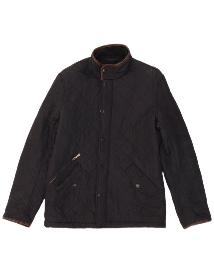 Barbour Veste matelassée pour homme UK 36 Small Bleu marine