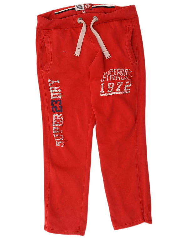 Superdry Pantalon De Survêtement Graphic Homme Rouge Moyen