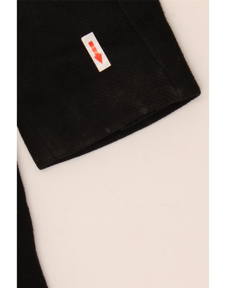 Marks & Spencer Duffle-coat à capuche pour femme UK 12 Medium Noir Polyester