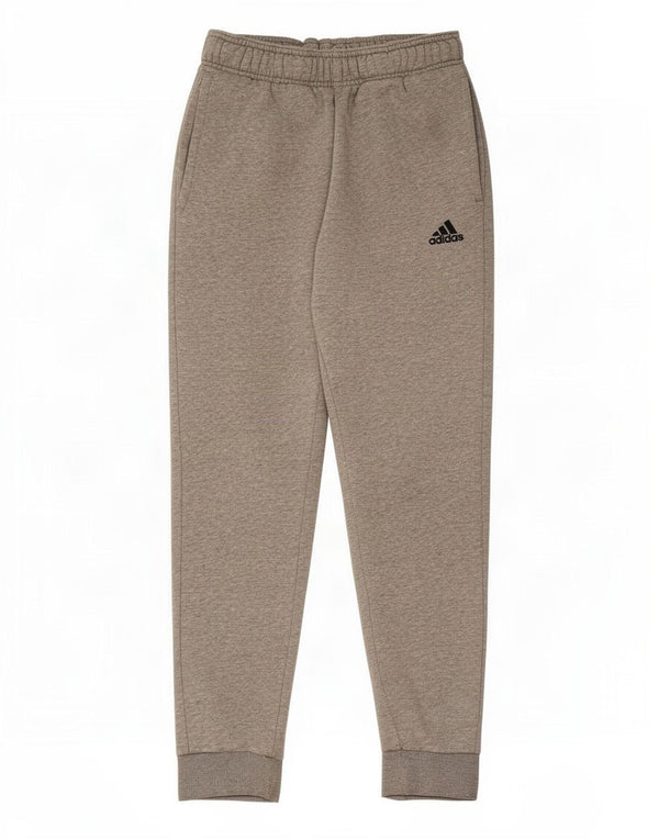 Adidas Pantalon de survêtement pour homme en coton moucheté petit gris
