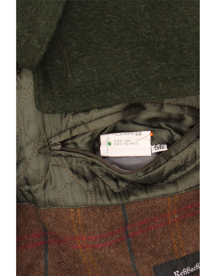 REHBOCHLODEN Manteau Pischl Homme IT 56 3XL Vert Laine