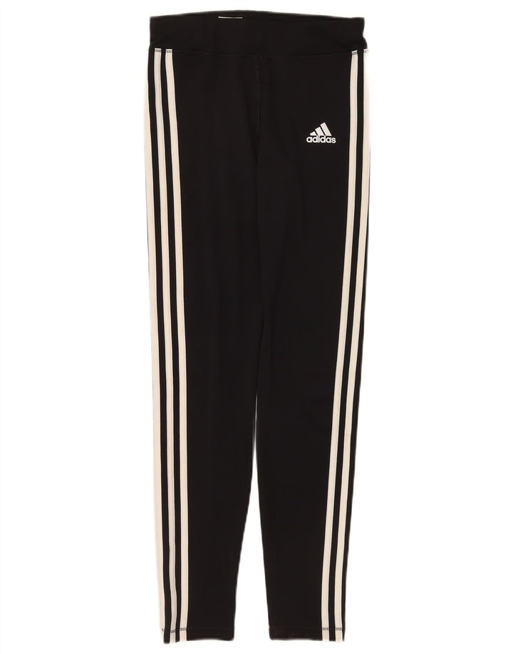 Adidas Climalite Leggings Fille 13-14 ans Large Noir Polyester